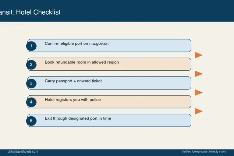 240-Hour Visa-Free Transit: China Hotel Booking Guide