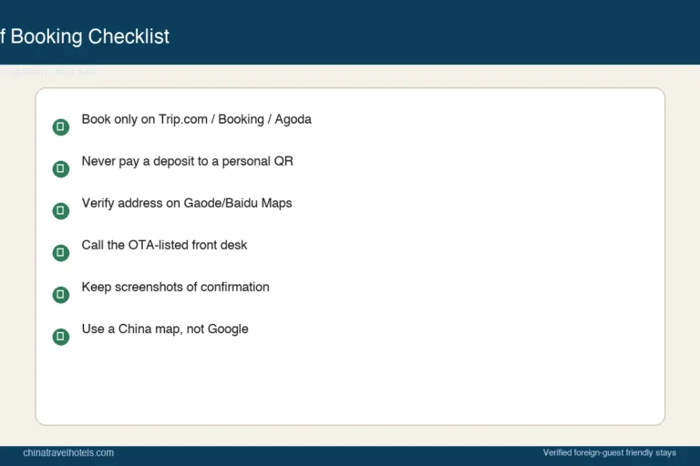 How to Avoid Hotel Scams in China (Foreign Traveller Guide)