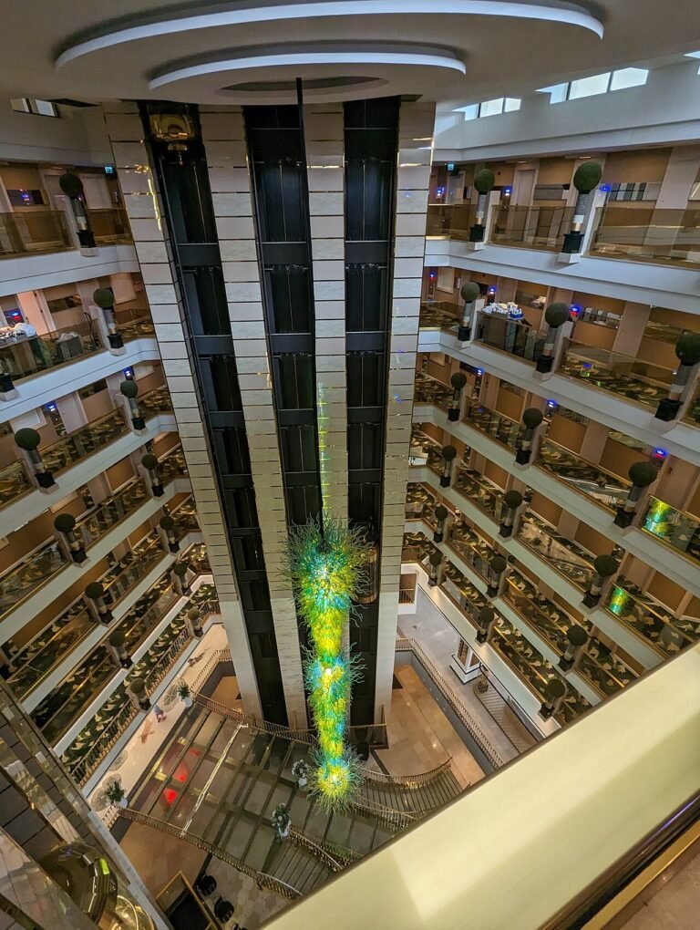 luxury hotel lobby